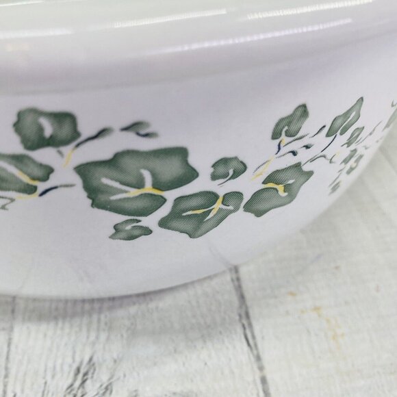 Corelle Coordinates CALLAWAY Green Ivy Stoneware 2.5 Qt Covered Casserole Dish - Picture 15 of 16